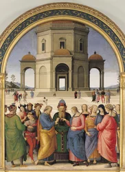 El Matrimonio de la Virgen, 1500-04
